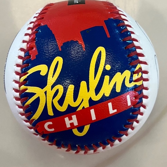 Barry Larkin Skyline Chili Baseball 1995 Print Auto - Picture 1 of 3